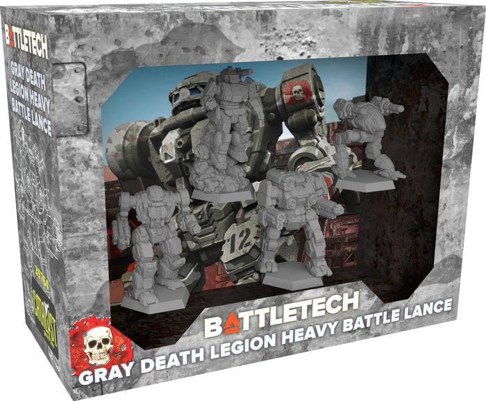 Gray Death Legion Heavy Battle Lance Pack - Battletech