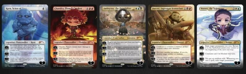Magic the Gathering CCG: Secret Lair Li`l`est Walkers Regular Pack