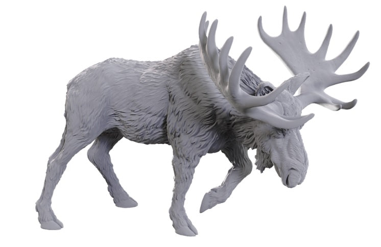 Bull Moose - WizKids Deep Cuts Unpainted Miniatures