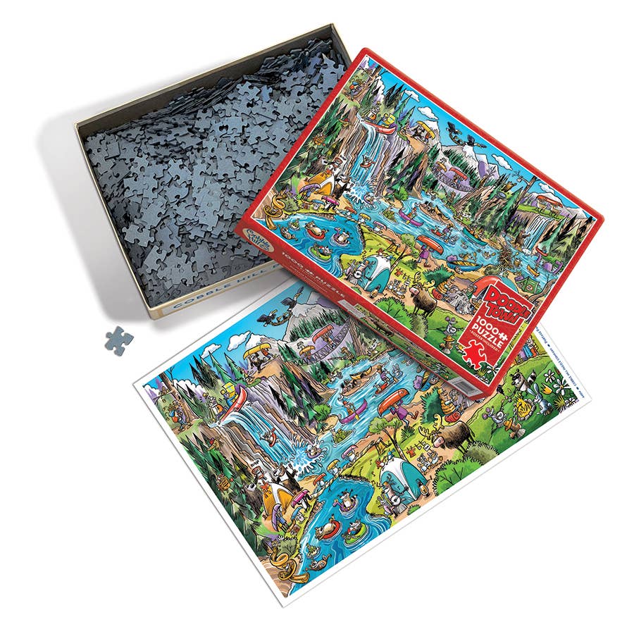 DoodleTown: Portage Pandemonium 1000pc puzzle