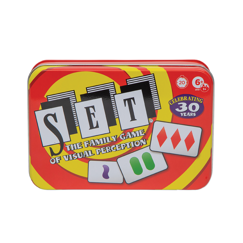 SET Game with Collectible Tin