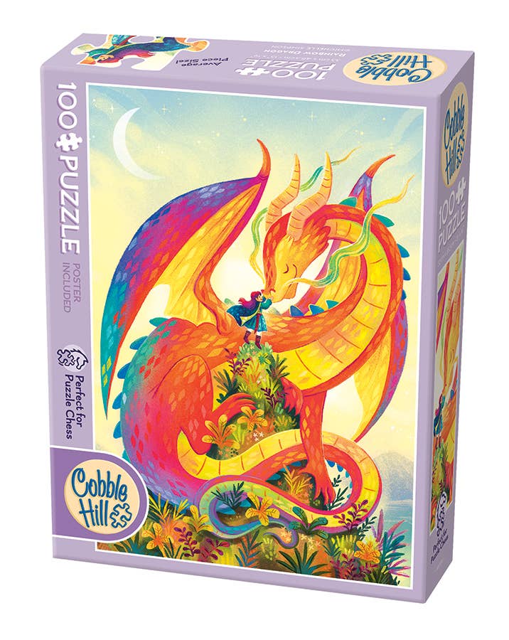 Rainbow Dragon 100 Piece Puzzle