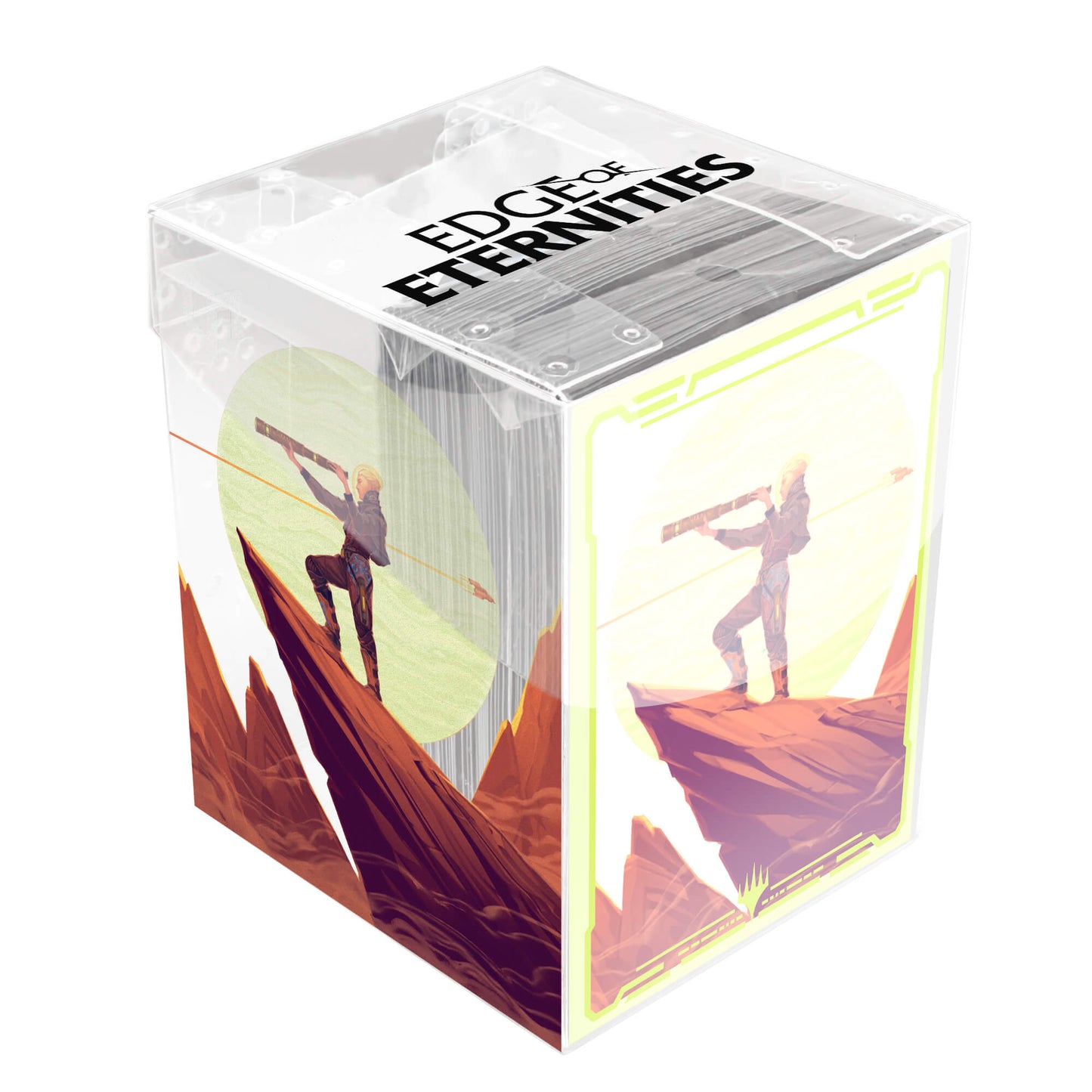Key Character Mythic - Deck Protectors in Clear Box: MTG- Edge of Eternities
