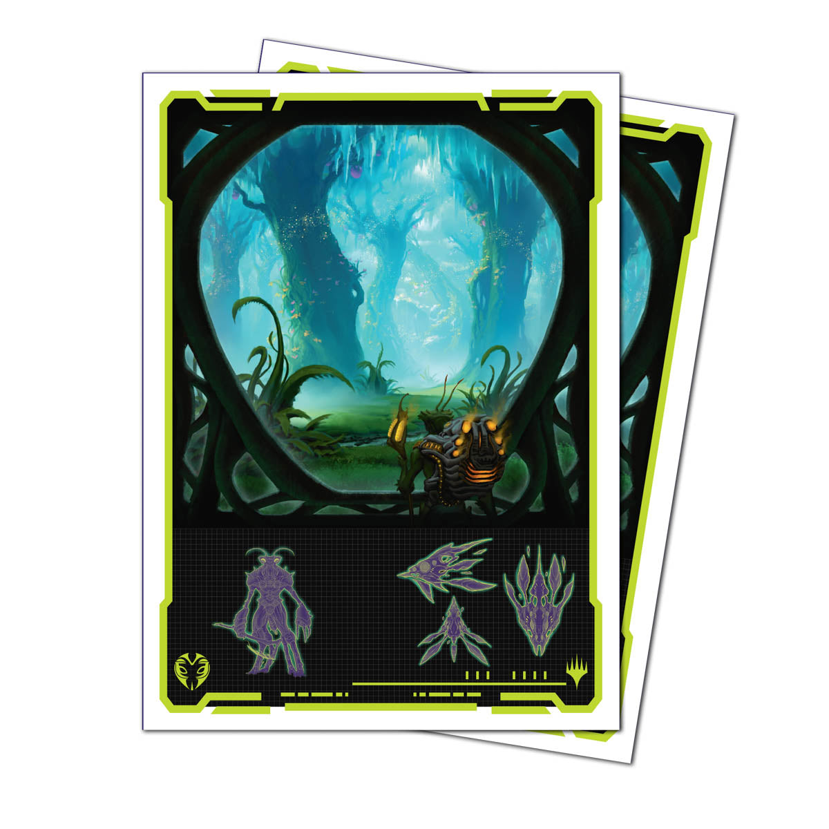 Green Mythic - Deck Protectors: MTG Apex- Edge of Eternities