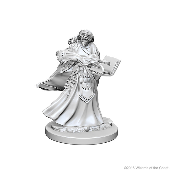 Human Female Wizard Dungeons & Dragons: Nolzur's Marvelous Unpainted Miniatures