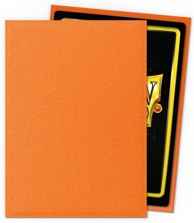 Dragon Shields (100) Matte Amber