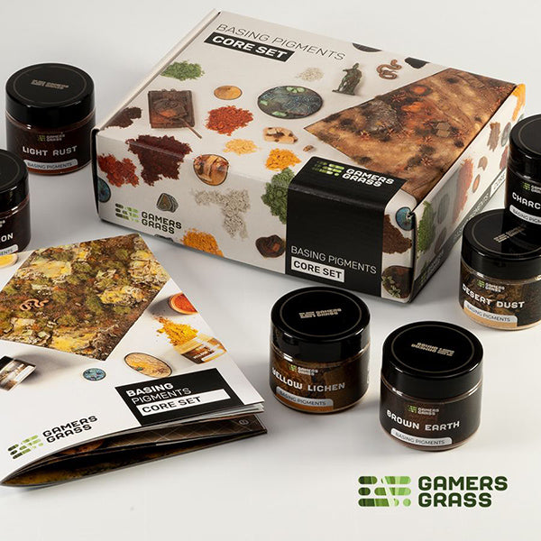 Gamers Grass Pigments: Basing Pigments Core Set