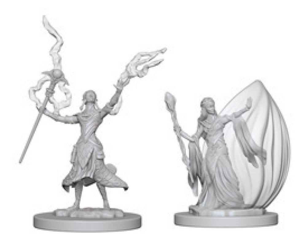Elf Female Wizard - Dungeons & Dragons Nolzur`s Marvelous Unpainted Miniatures