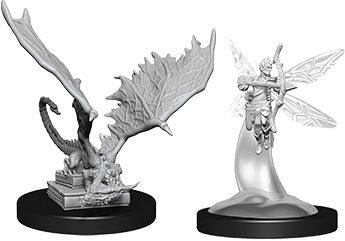 Sprite & Pseudodragon - Dungeons & Dragons Nolzur`s Marvelous Unpainted Miniatures