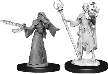 Male Elf Wizard Dungeons & Dragons: Nolzur's Marvelous Unpainted Miniatures