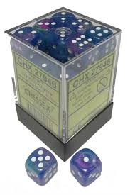 12mm 36d6 Festive: Waterlily/White