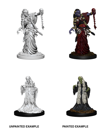 Green Hag & Night Hag - Dungeons & Dragons: Nolzur's Marvelous Unpainted Miniatures