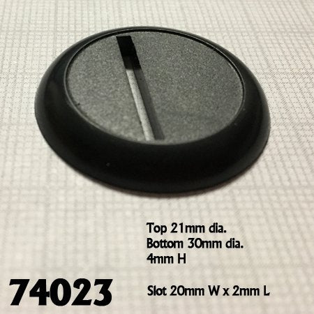 30mm Round Plastic Display Base (12)