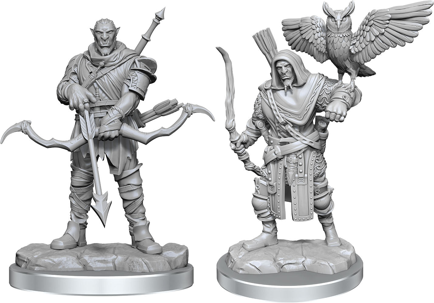 Orc Ranger Male  Dungeons & Dragons: Nolzur's Marvelous Unpainted Miniatures