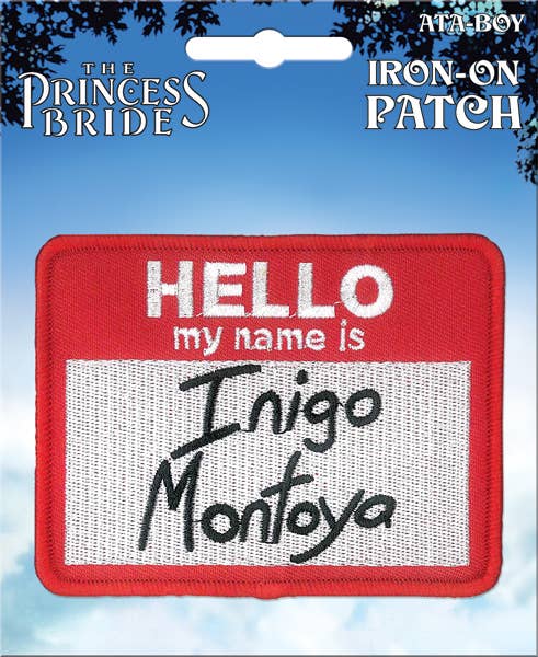 Princess Bride Inigo Montoya Patch Patches