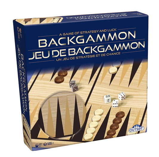 Backgammon (Wood) Board Game