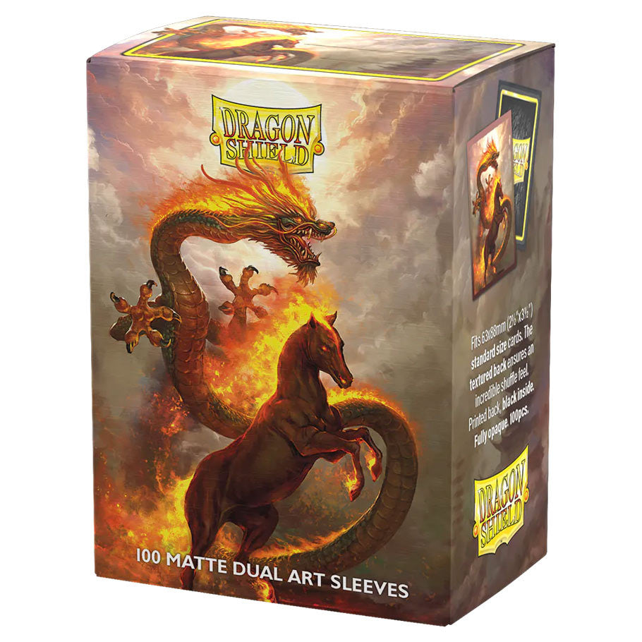 Fire Horse 2026 Dragon Shield Sleeves