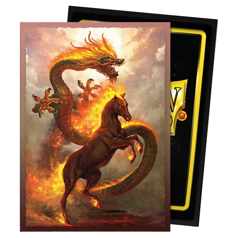 Fire Horse 2026 Dragon Shield Sleeves