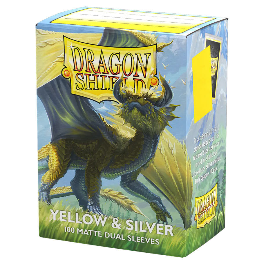 Sleeve Yellow & Silver (100) Dual Matte
