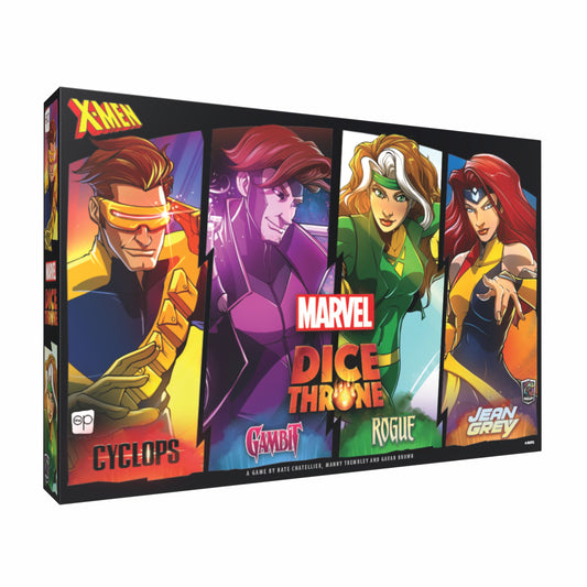 Marvel Dice Throne: X-Men Box 2 Lovers (Cyclops Jean Grey Gambit and Rogue)