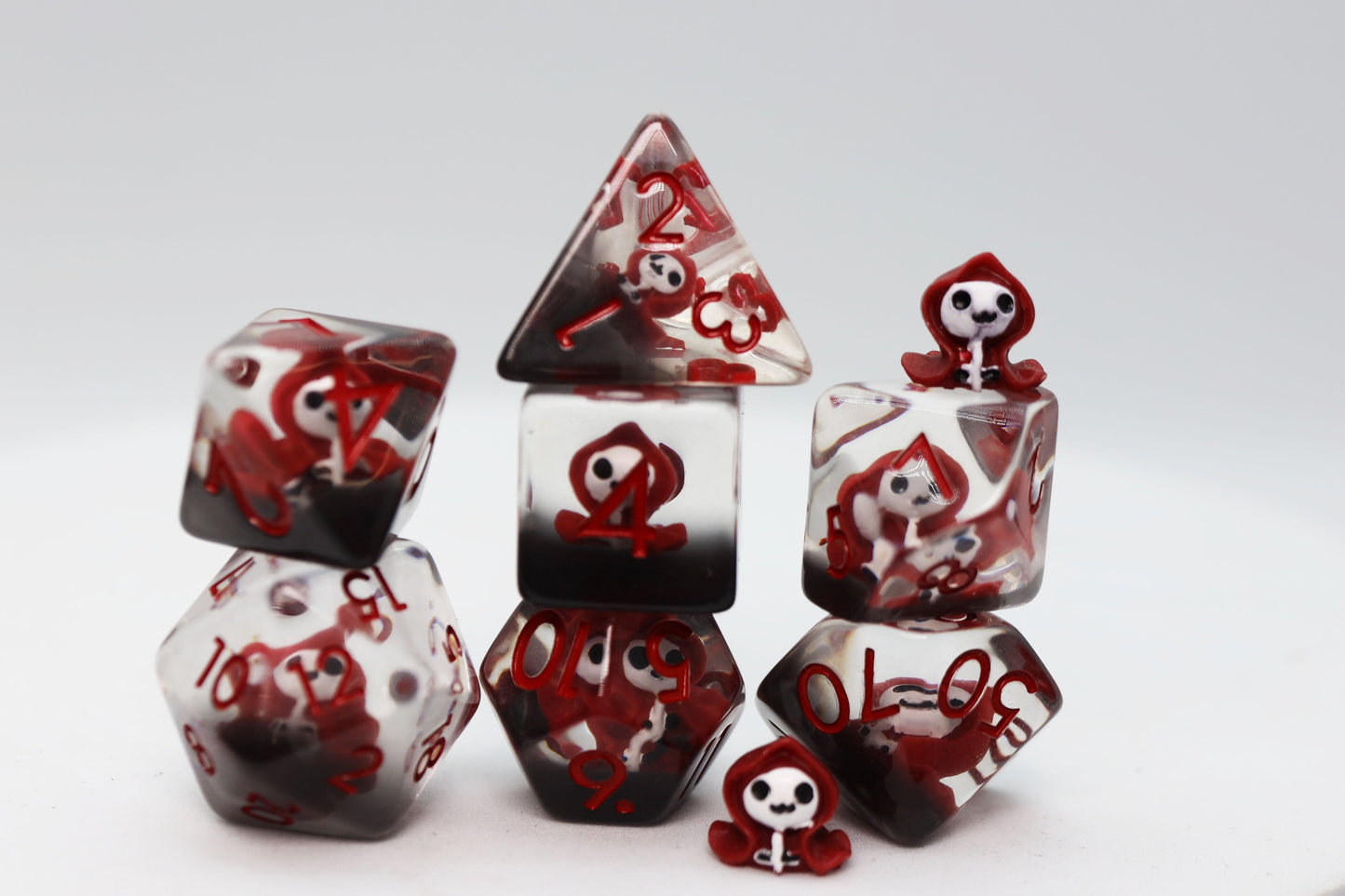 Red Reaper RPG Dice Set