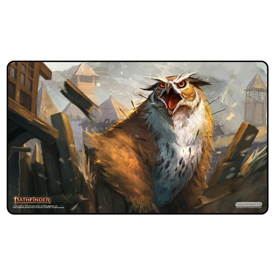 Playmat: Giant Owlbear Attack
