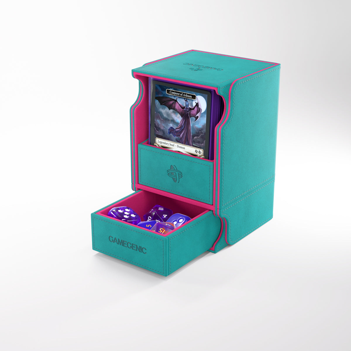 Teal/Pink - Deck Box Watchtower 100+ Convertible