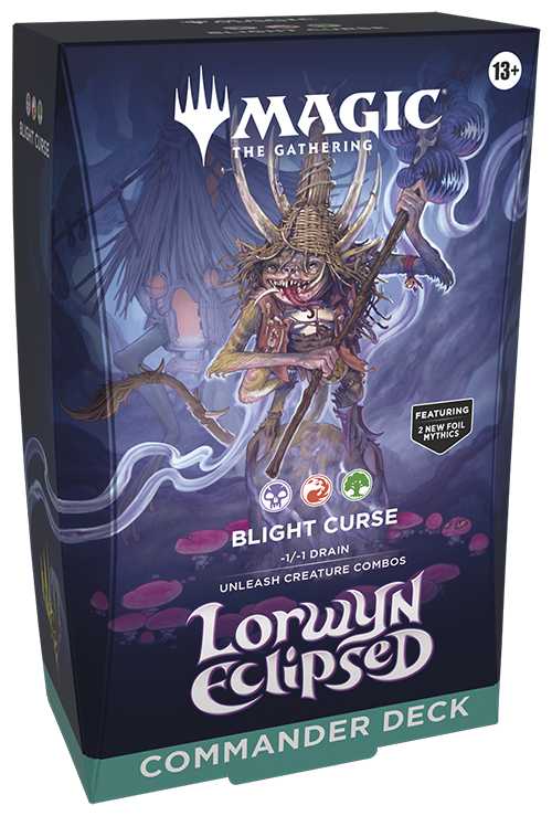 Blight Curse Lorwyn Eclipsed Commander Deck