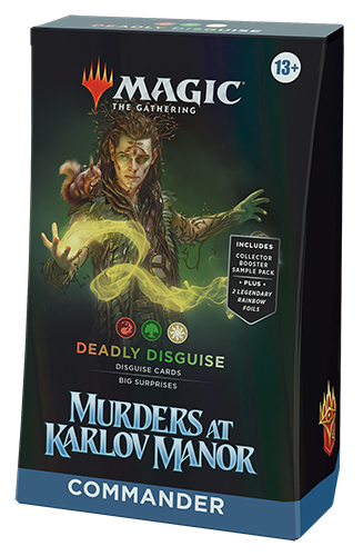 Deadly Disguse Murders at Karlov Manor Commander Deck