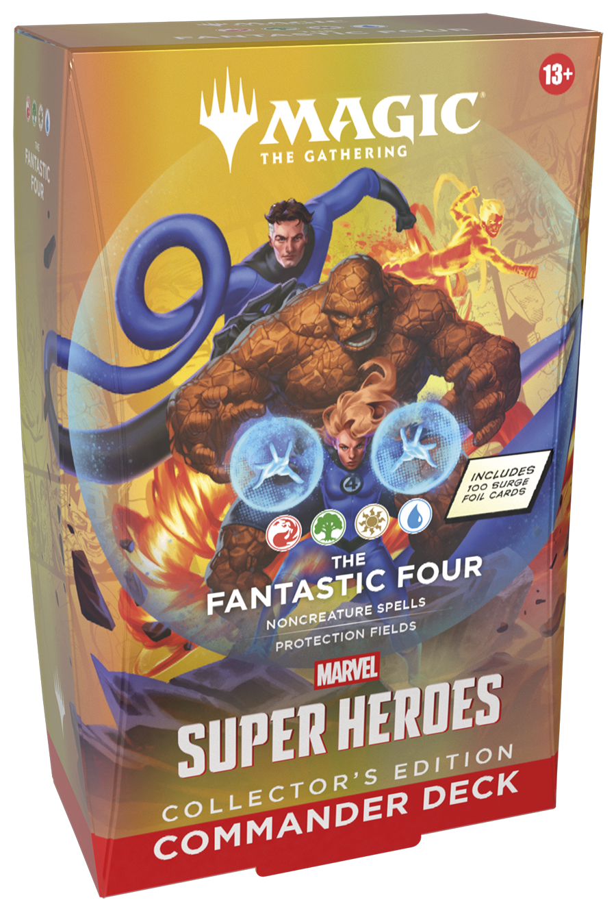 Fantastic Four Collector's Edition Marvel Commander Decks