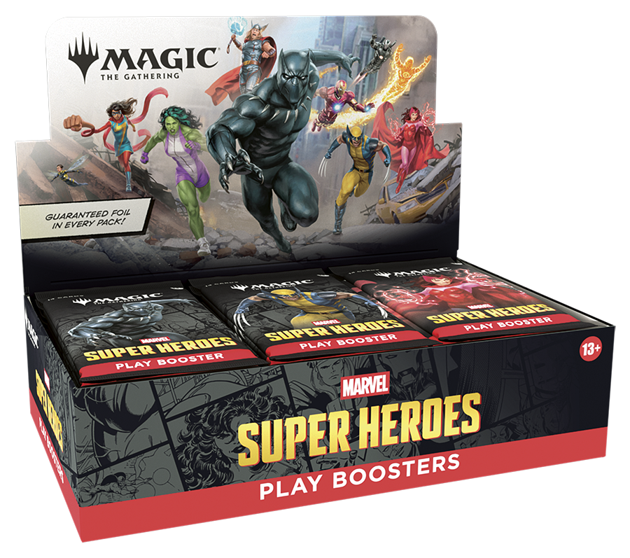Marvel Play Booster Display