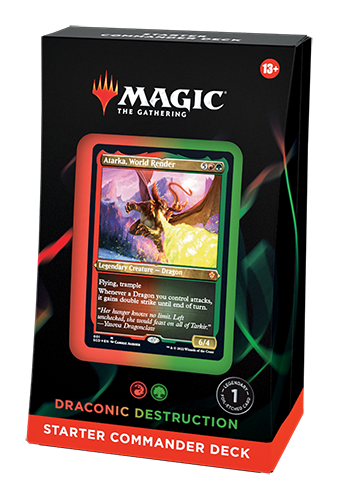 Draconic Destruction Starter Commander Deck