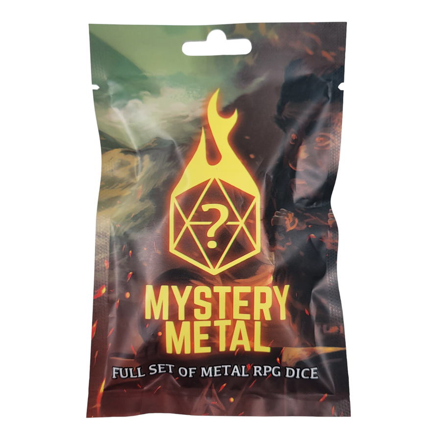 Mystery Metal Set 7 Metal Dice