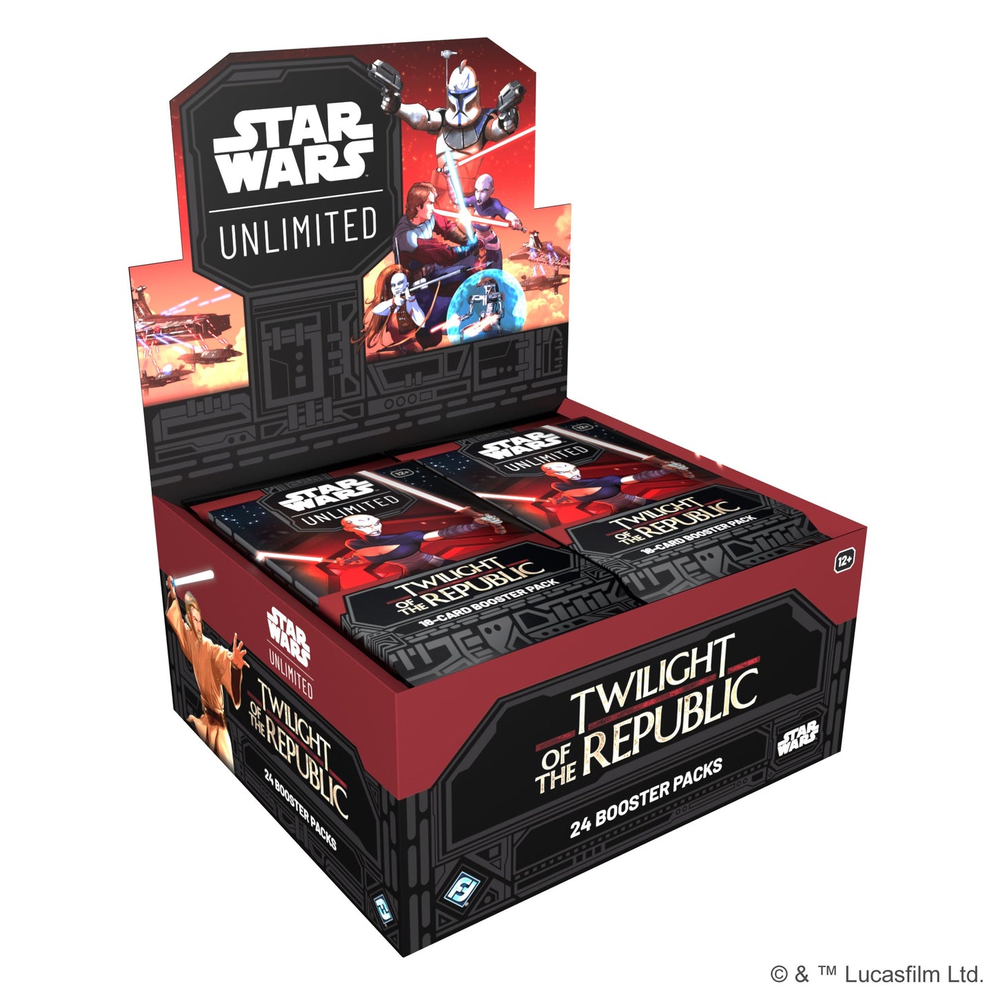 Star Wars: Unlimited – Twilight of the Republic: Booster Display (box)