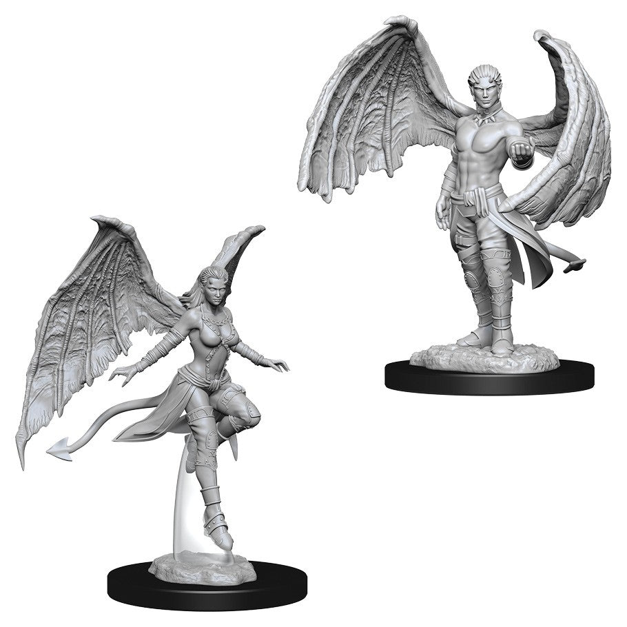 Succubus & Incubus - Dungeons & Dragons: Nolzur's Marvelous Unpainted Miniatures
