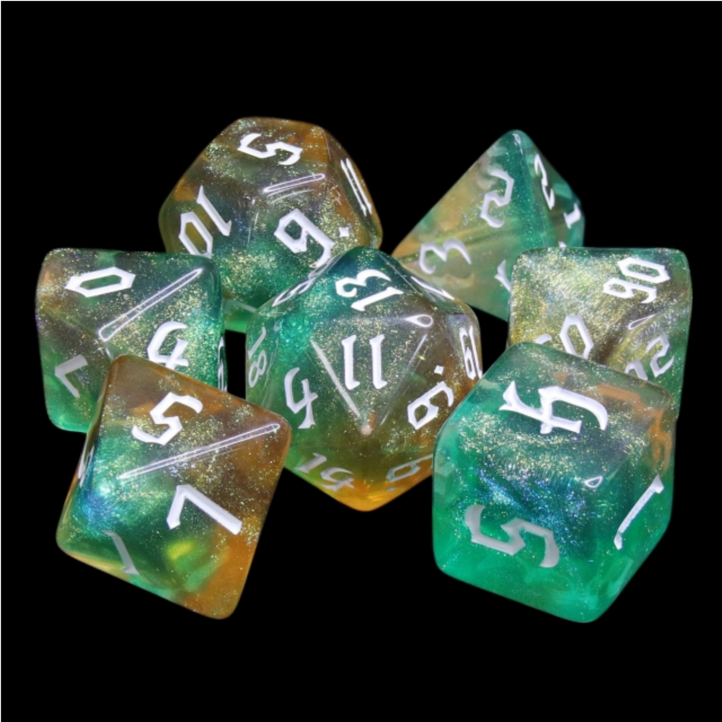 Tranquil World RPG Dice Set