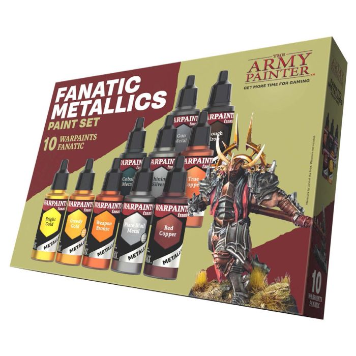 Warpainter Fanatic Metallics Paint Set