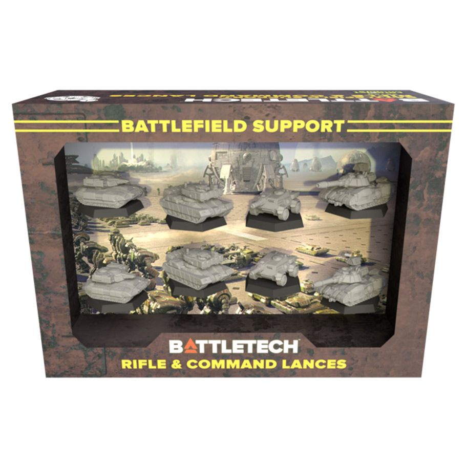 BattleTech: Mercenaries Forcepack - Battlefield Support Rifle & Command Lances