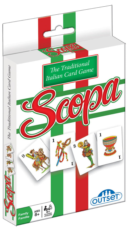 Scopa - Single Deck (Bilingual) Card Game