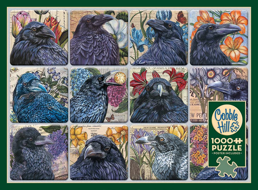 A Constable of Ravens - 1000pc puzzle