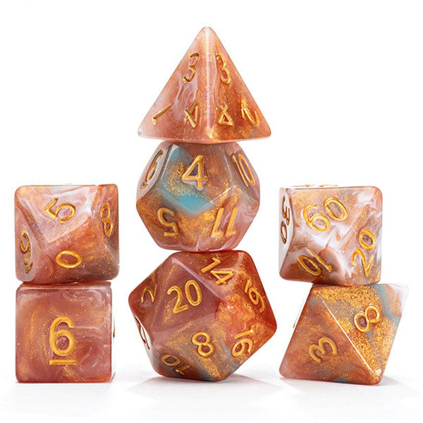 7-Set Cube Aether Dice: Heavenly