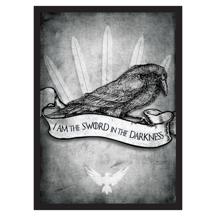 Sleeves: Double Matte Sword in Darkness (50)