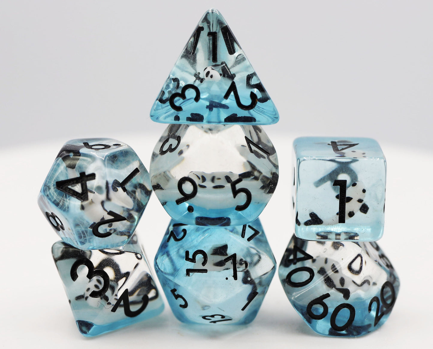Lucky Koi Fish RPG Dice Set