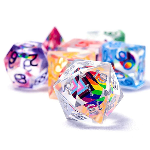 Progress Pride Dice Set Dungeons & Dragons
