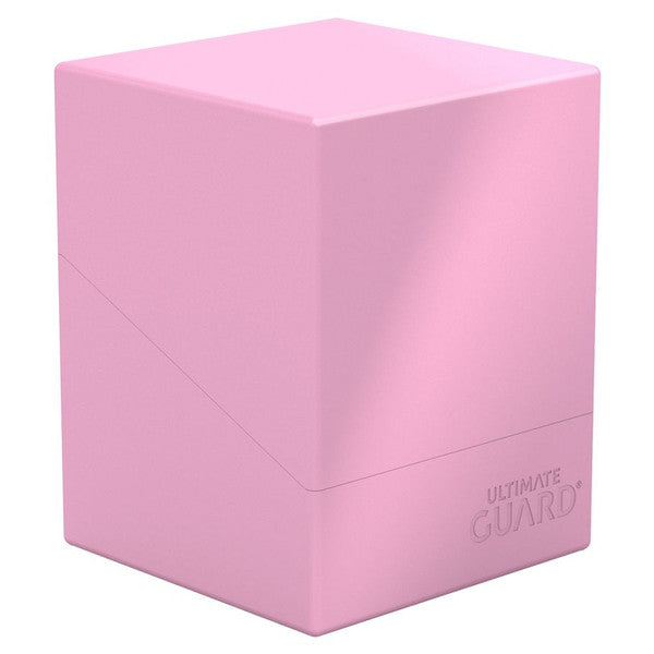 Deck Box: Boulder 100+ Standard Size- Solid Candy Pink