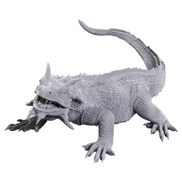 Tortle Druid & Wild Shape Giant Lizard - Dungeons & Dragons: Nolzur's Marvelous Unpainted Miniatures -