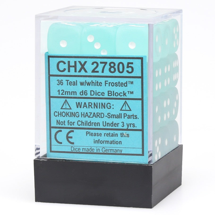 12mm D6 Frost-Teal/White 27805