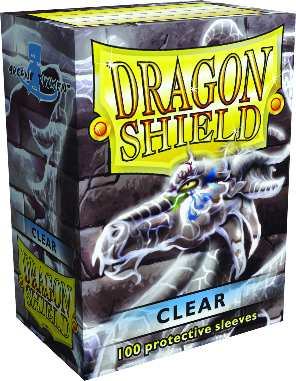 Dragon Shields (100) Clear