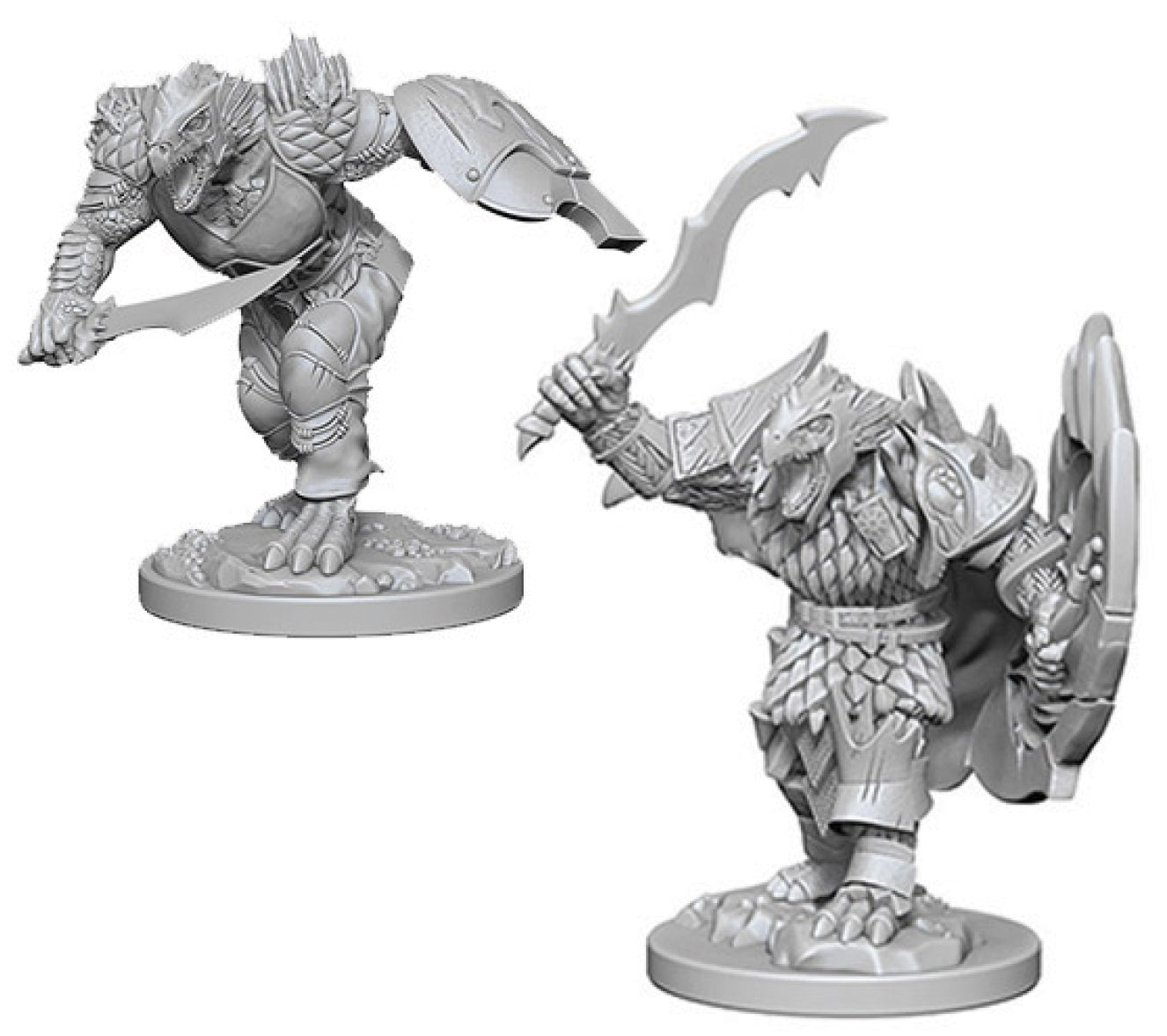 Dragonborn Male Fighter Dungeons & Dragons Nolzur`s Marvelous Unpainted Miniatures