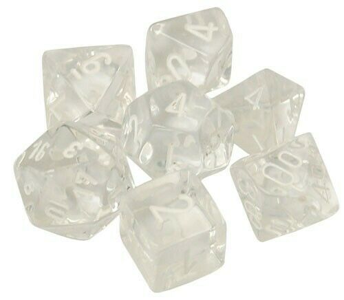7 Die set translucent 23071
